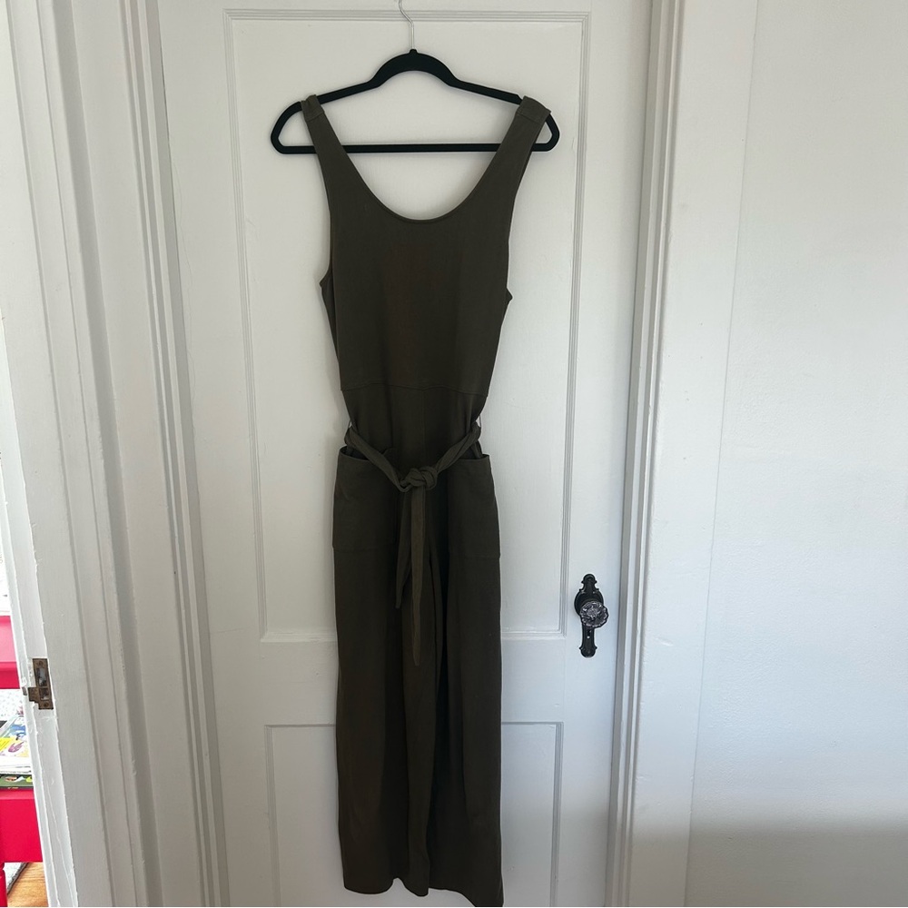 Rails Olive Green Sleeveless Jumpsuit